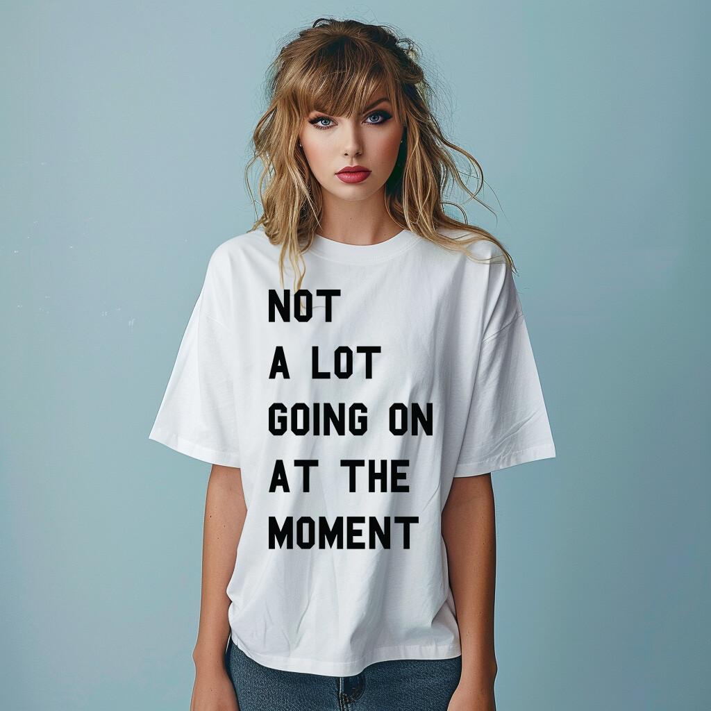 Мало что происходит Футболка Taylor Eras Tour Унисекс Женская футболка оверсайз Топ