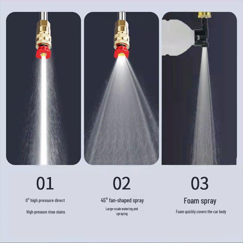 Беспроводная аккумуляторная мойка высокого давления для дома и чистки автомобиля