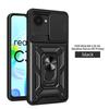 Чехол для Realme C30 Чехол для Realme c30s Нарзо 50i Prime Магнитное кольцо-держатель Бронированный чехол для телефона Защита камеры сдвижной Задняя крышка