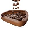 Wood Coffee Beans Dose Trays Smooth Surface Coffee Bean Spoon  Home Office