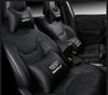 Совместимые чехлы на сиденья Geely: Подходит для водительских сидений Borui, Xingrui, Boyue, Emgrand, GS и Binyue с подголовником и поясничной поддержкой.