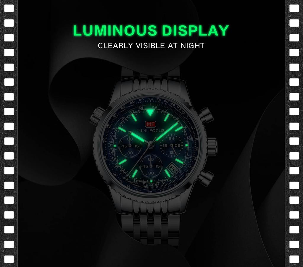 Кварцевые часы с датой Нержавеющая сталь 3 АТМ Водонепроницаемые Идеально для или Популярные Аналоговые Идеально в качестве подарка Мужские Функция, Ремешок, Водонепроницаемость, Прочные, Стильные,