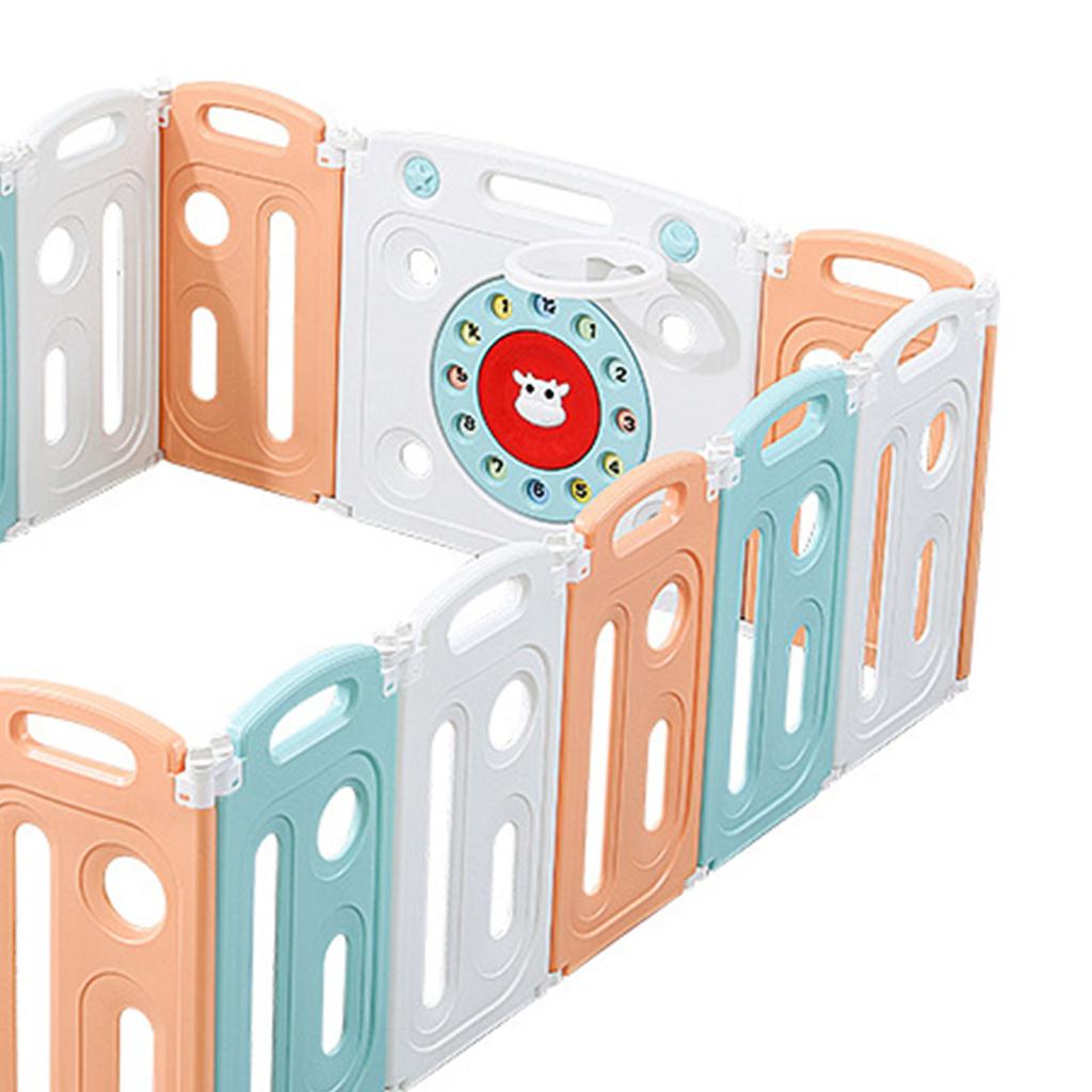 Home Baby Play Fencing High Stability Foldable Storage Infant Safety Activity Center Fence 20+2