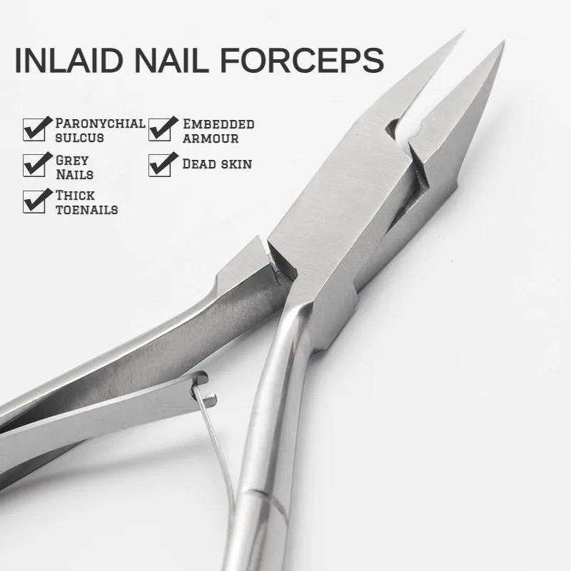1 Pcs Nail Clippers Big Nail Scissors Eagle Pliers Pedicure Pliers Nail Furrow Inlay Nail Clippers Eagle Mouth Nail Clippers
