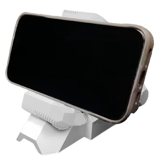 Yousheng 3D Printed Phone Stand Herringbone Gear Semicircular Phone Holder Universal Angle Adjustable Phone Stand for Home Travel Outdoor Use