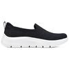 Skechers Go Walk Flex Сетчатая ткань Ежедневный комфорт Прочные Легкие Низкие Повседневная обувь для образа жизни Женские кроссовки Черный Белый 124826-BKMT