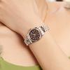 [JULIUS] Женские металлические часы JULIUS в стиле Datejust с дополнительным браслетом WSB011