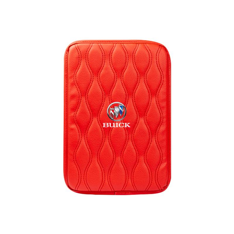 1Pcs Leather Auto Armrest Pads Protective Waterproof Hand Cushion For Buick Envision GS GL6 GL8 Avenir Riviera Lesabre Velite Verano