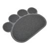 Paw Shape Cat Dishes Placemat Non-slip Cat Litter Box Mat Durable Pet Feeding Mat