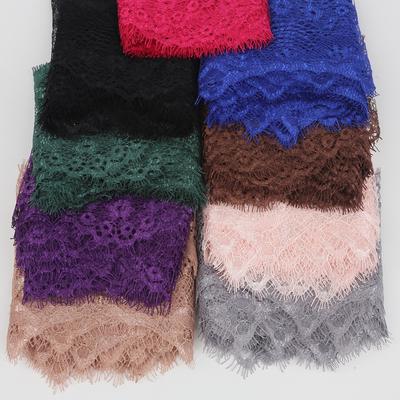 Кружевная лента для декоративных работ. 10 цветов. Ширина около 9,5 см