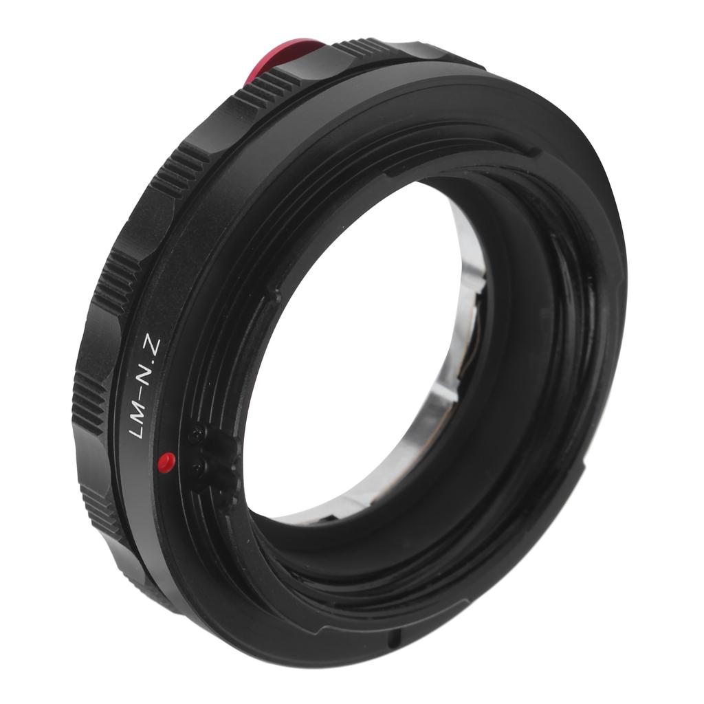 NEWYI Macro Focus Lens Adapter Ring for Leica LM Lens To Fit for Nikon Z Mount Camera Body