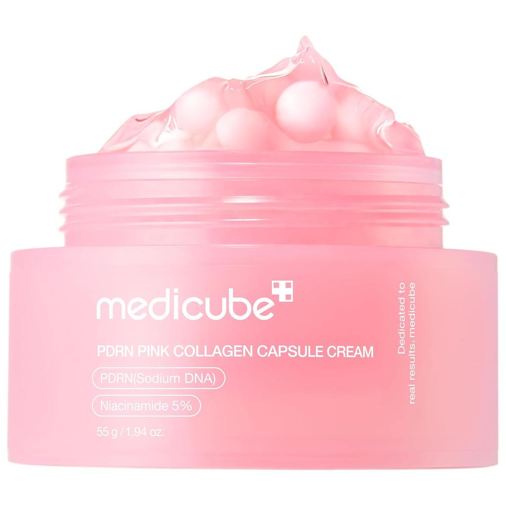 Medicube PDRN Розовый коллагеновый капсульный крем 55 г
