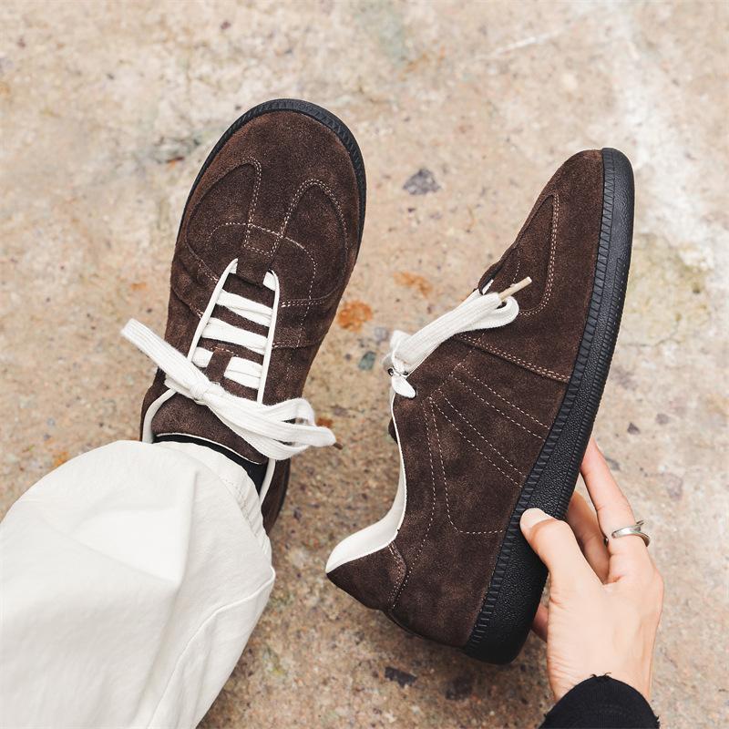 Немецкие кроссовки ретро мужские кроссовки повседневная пара немецкие кроссовки реплика мужская обувь 14645-J