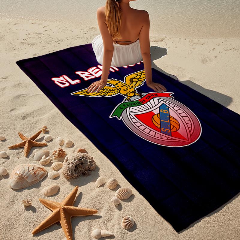 Football Club Eagle Beach Towel, Super Soft Microfiber, Gift for Her/Him, Birthday, for Pool, Beach, Travel, Home Decor Fan gifts