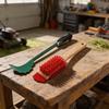 Gardening Tool Set With Brush And Scraper For Lawn Mower Blade And Yard Equipment Cleaning For Grass And Debris Removal