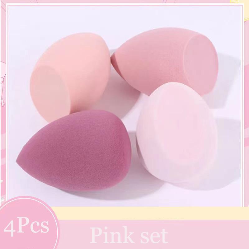 3/4 шт. набор спонжей для макияжа, красота, пудра для лица, крем-консилер, инструменты для макияжа, блендер