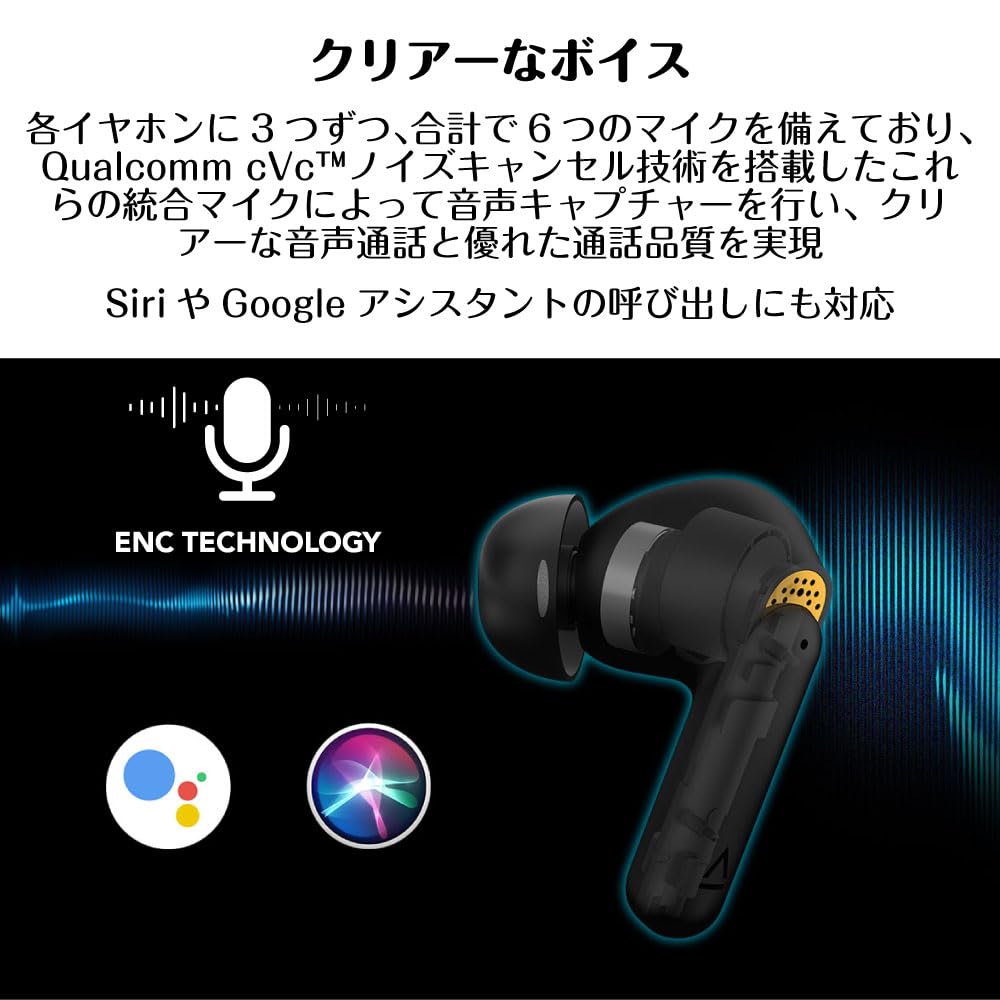 Креативные беспроводные наушники Aurvana Ace 2 LE Audio AAC AptX с новым драйвером xMEMS, совместимые с iPhone и Qualcomm, с активным шумоподавлением (ANC), без потерь,