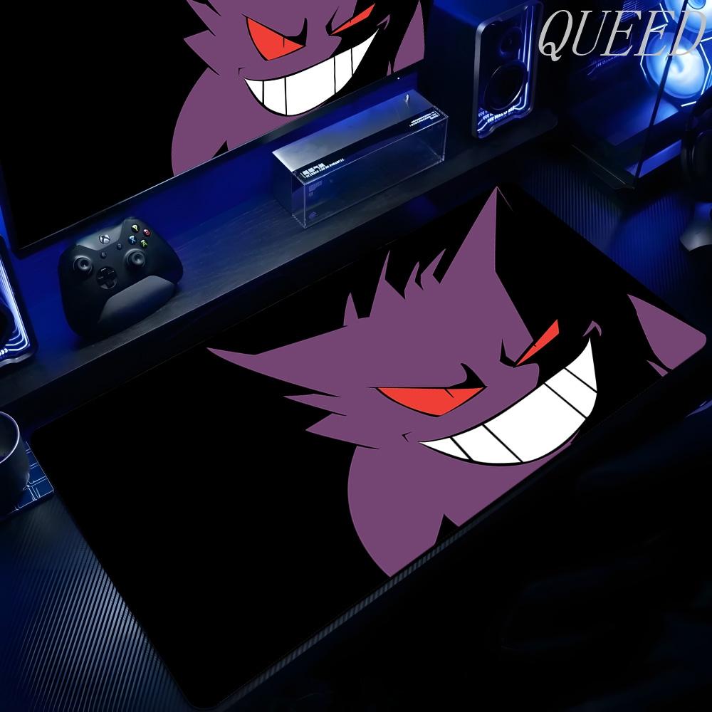 Anime Keyboard Mouse Mat Ppokemon Gengar Mouse Pad Computer Laptop Desk Mat Large Mousepad Pc Accessories Gamer Mouse Pads