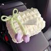 Hanging Paper Box Soft Car Interior Decoration Portable Tissue Box