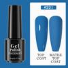 PHOENIXY 5ML Long-lasting Gel Nail Polish Top Base Coat Needed UV LED Soak-off Gel Nail Varnishes