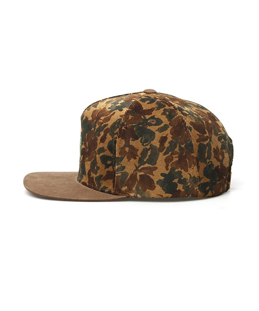 Eondeokeonteulol Ежедневная кепка-snapback с жестким козырьком Однотонная упаковка / Ткань из Японии / Пустынные опавшие листья