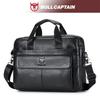 First Layer Cowhide Laptop Bag 14 Inch Shoulder Bag Business Briefcase Brand Handbag