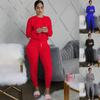 Two Piece Set Women 2 Piece Set Stacked Leggings Clothes for Women Outfits Stacked Pants Tracksuit Female Fall Clothes