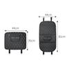 Car Interior Seat Backrest Anti-kick Protector Pad Cover For Porsche Panamera Cayenne 971 911 9YA Macan Boxster Auto Accessories