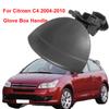 Glove Box Lid Handle with Spring Replacement Repair Kit Plastic For Citroen C4 2004-2010