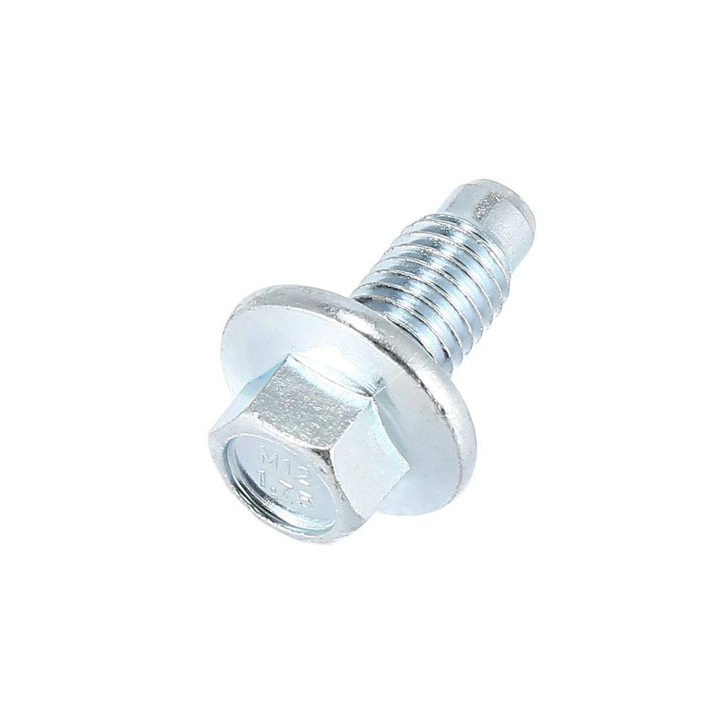 X AUTOHAUX Винт сливной пробки с уплотнительным кольцом Нержавеющая сталь Подходит M12 x 1.75 Buick Серебристый тон 2 шт.