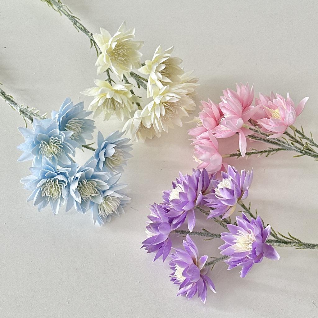 Artificial Flower Natural Wedding Decoration Flower Fake Flower Bendable For Wedding Arrangement Commercial Space Display Dining