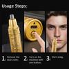 Золотой триммер для волос в ушах и носу для мужчин, вращающаяся на 360 градусов электробритва с двумя лезвиями, профессиональная машинка для стрижки волос в ушах и носу, бритва для лица H