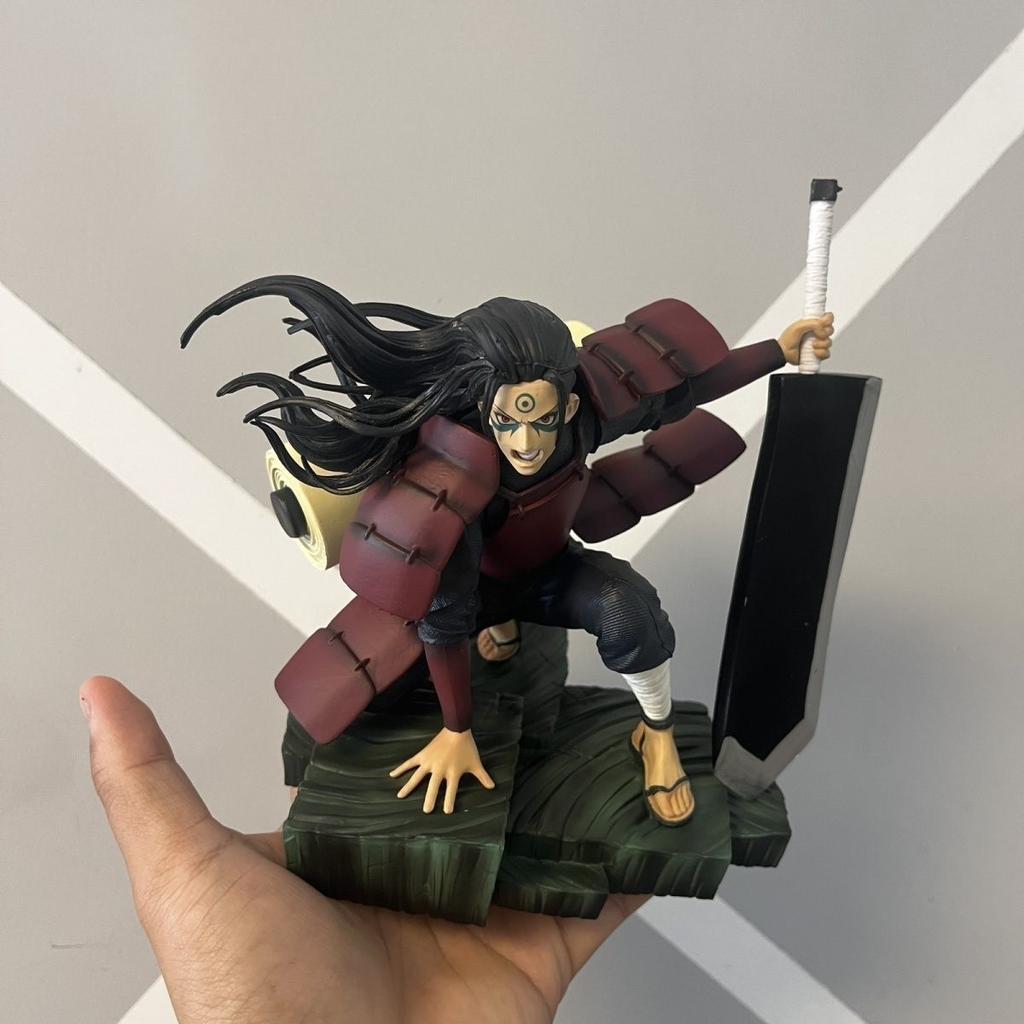 Naruto GaleThousand Hands HEX God of Ninjas anime figures Squatting position Divine Sword setup PVC Festival toys Gift