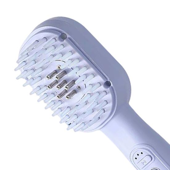 Nostalgie Red Light Scalp Massager, Electric Hair Growth Comb with Essence Dispenser, 3 Mode USB Rechargeable Vibration Brush for Care