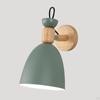 Farmhouse Wall Sconce Lamp Fixtures Metal Lampshade Base Holder Night for Indoor Reading Bedroom