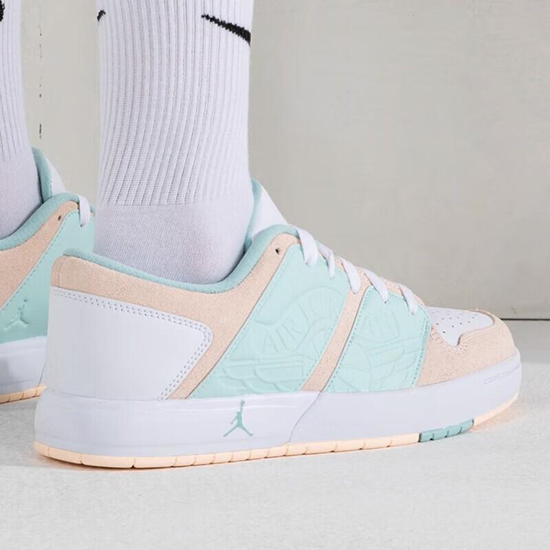 Кроссовки Air Jordan Nu Retro 1 Low GS Guava Ice Детские Крем Нефрит-Лед Белый FB4412-800