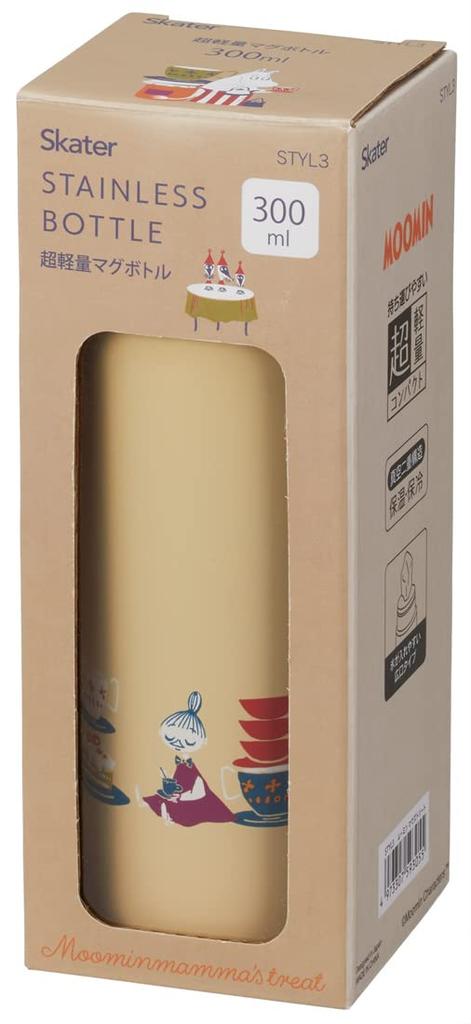 Skater 300ml Moominmamma Treat Water Bottle Ultra-Lightweight STYL3-A