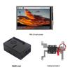 Сенсорный дисплей 3,5" для Raspberry Pi 5/4B, разрешение 480x320, с GPIO, кронштейном и вентилятором