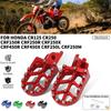Мотоцикл CNC Подножки Педали Для HONDA CR125 CR250 CRF150R 250R 250X 450R 450X 250L 250M Мотоциклы Аксессуары