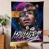 Хип-хоп рэпер Lil Uzi Vert Подвесной богемный гобелен Богемные настенные гобелены Мандала Дешевый Хиппи Настенное панно