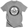 Мужская футболка с надписью «В память о сыне вдовы Хирама Абиффа» Masonic Mason Мужская фирменная футболка с коротким рукавом и круглым вырезом Мужские хлопковые футболки