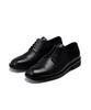 Musinsa Standard Wide Plain Derby Shoes [Black]
