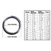 Fishing Rod Ring Black Yellow Fishing Magnetic Ring
