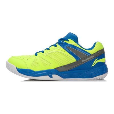 Кроссовки Li Ning Cushioning Training Support Low Top для бега унисекс, зеленые, синие, AYTL047-2