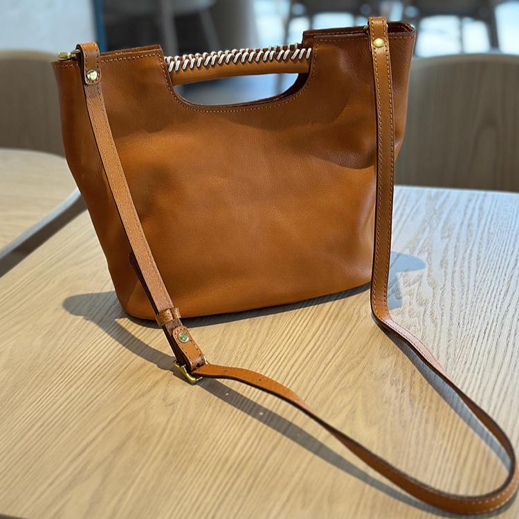 Johnature Женская сумка ручной работы из натуральной кожи, винтажная сумка большой вместимости через плечо