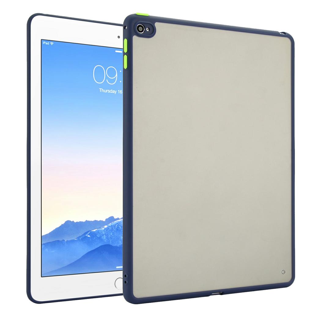 For iPad Air 2 Case Skin Touch Matte Acrylic TPU Shockproof Tablet Cover