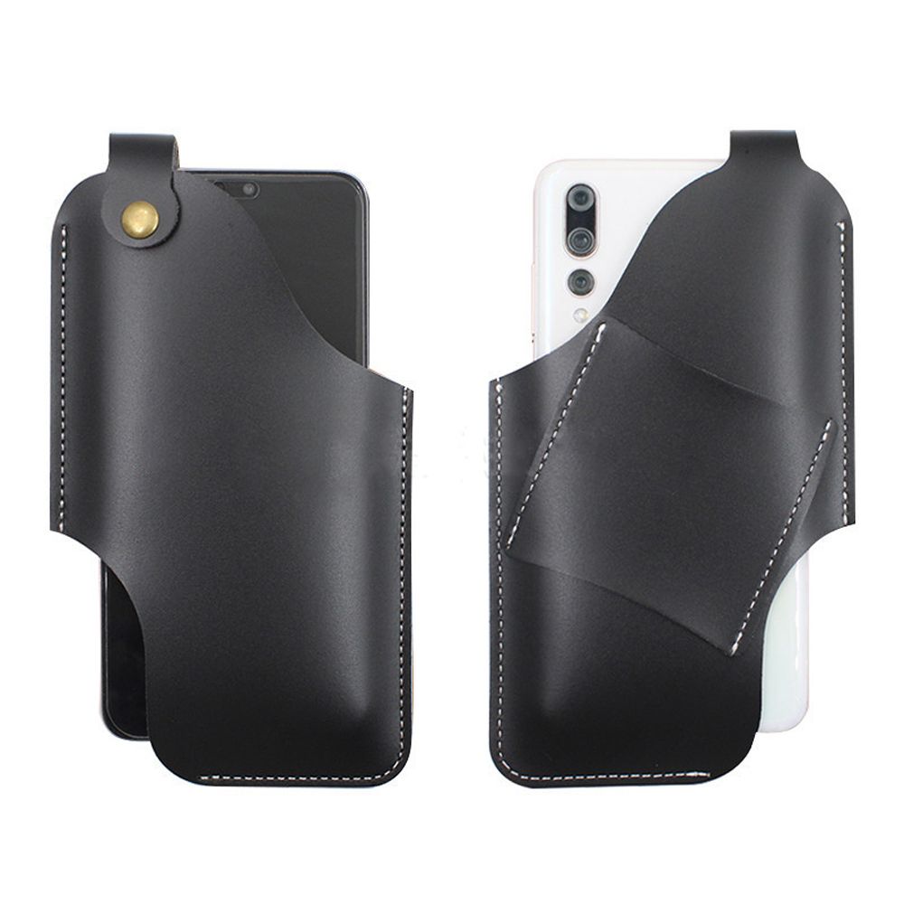 Bag PU Leather Phone Protective Sheath Phone Wallet Mobile Phone Bag Belt Waist Bag Phone Waist Bag