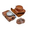 Vintage-Style PU Leather Camera Case Fujifilm X100F X100T X100S X100V Single Shoulder Bag Protective Sleeve