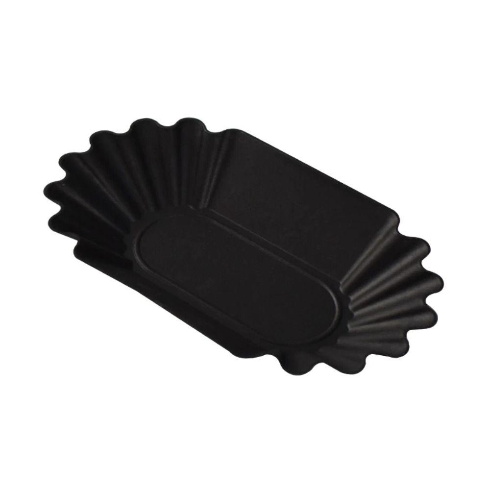 22.3x13x3.5cm Coffee Bean Tray Oval Snack Serving Tray Sample Display Tray Coffee Beans Display