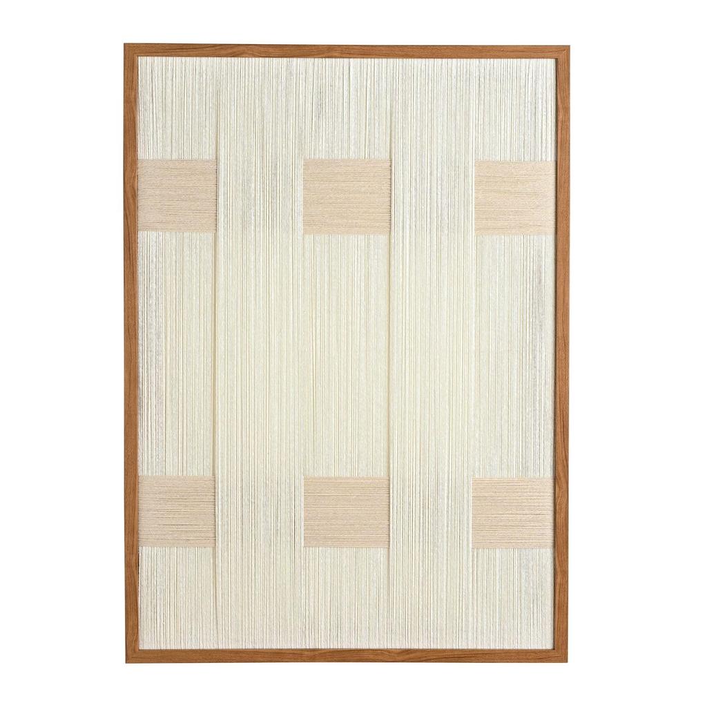Hestia Thread Wall Art Picture 50cm x 70cm x 2.8cm